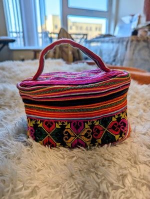 Hmong Boho Makeup Bag