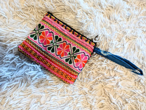 Hmong Boho Textile Wallet