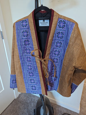 Kimono Hmong Textile Purple