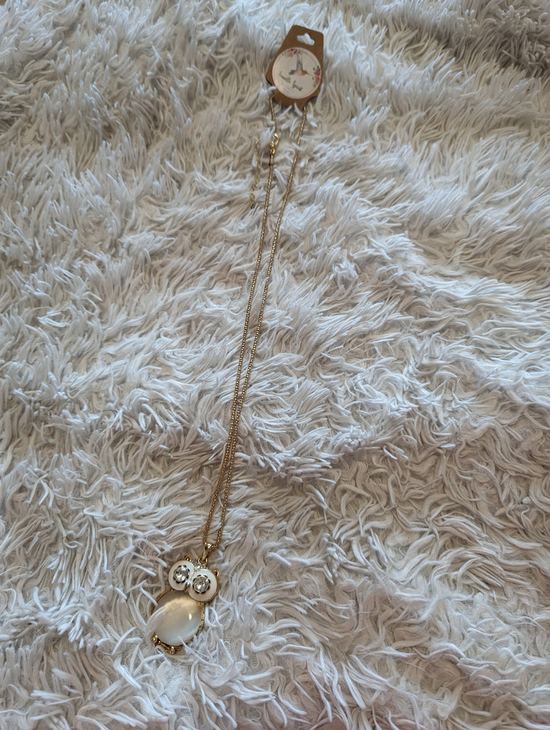 Long Owl Necklace