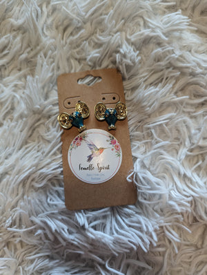 Elephant Stud Earrings